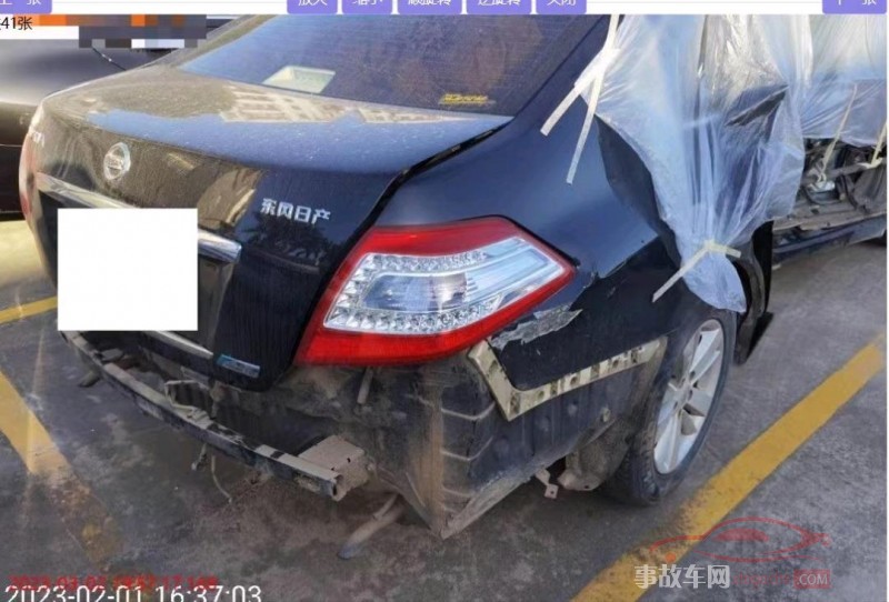 事故车阳江市11年日产天籁中型车